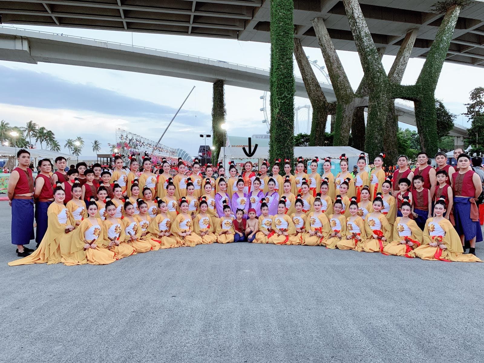 Choreographer at Singapore's largest nationwide event — 3,000+ performers